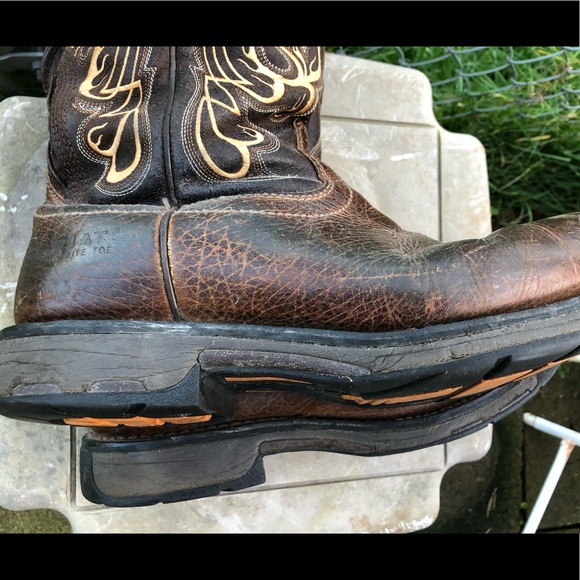 Ariat WorkHog Mesteno Composite Toe Work Boot Style: 10010892 - Picture 4 of 8